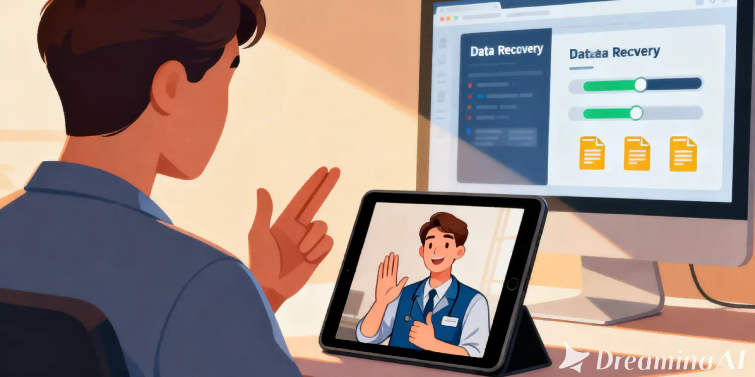 Data Recovery for Deaf, Blind or Homebound